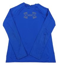 Safírové thermo triko s logem Under Armour