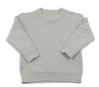 Sivý 3D vzorovaný sveter River Island