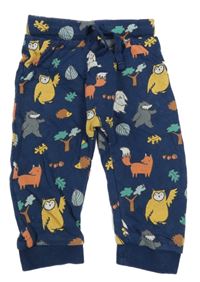 Tmavomodré tepláky se zvířaty M&S