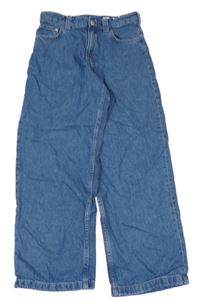 Modré baggy rifle H&M
