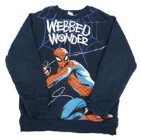Tmavomodrá mikina so Spidermanem LCW