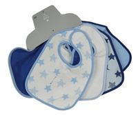 Nové - 5pack modro-bílý froté bryndák Matalan