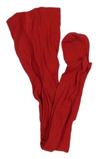 Červené punčocháče Pocopiano 