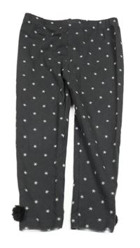 Sivé legíny s hviezdičkami Tu