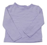 Levandulové tričko H&M