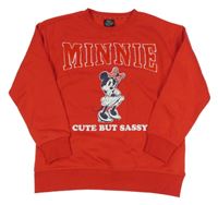 Červená mikina s Minnie Disney + Primark 