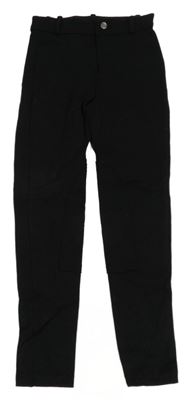 Čierne funkčné jezdecké tregínové nohavice FOuganza