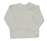 Bílé sametové triko C&A