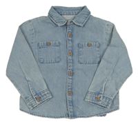 Světlemodrá riflová košile M&S