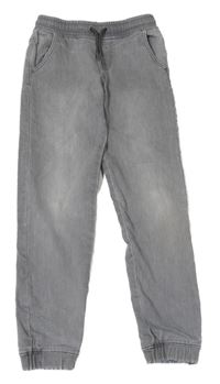 Šedé melírované jogger rifle Denim Co.
