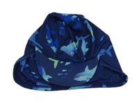 Tmavomodrá UV kšiltovka se žraloky Mothercare