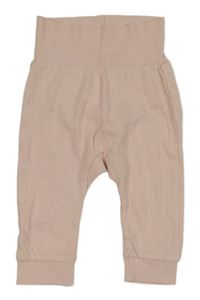 Svetloružové ľahké tepláky H&M