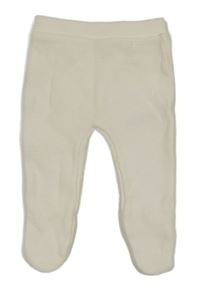 Bílé pletené polodupky Disney