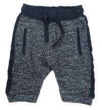 Tmavomodré melírované tepláky Topomini