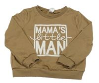 Béžová mikina s nápisom Shein