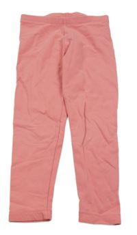 Růžové zateplené legíny C&A