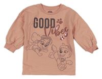 Růžová šatová mikina - Tlapková Patrola Nickelodeon