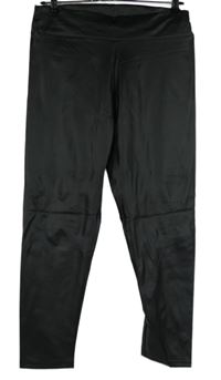 Dámske čierne potiahnuté é legíny zn. Shein