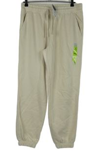 Nové - Pánské béžové tepláky Primark 