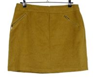 Dámska horčicová vlnená sukňa George