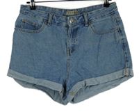 Dámske svetlomodré rifľové kraťasy Denim