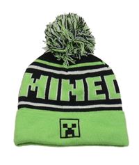 Černo-zelená čepice Minecraft