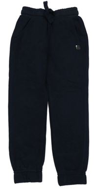 Tmavomodré tepláky s potiskem L&D