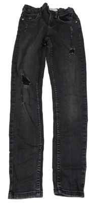 Černé slim rifle s prošoupáním Zara