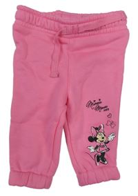 Růžové tepláky s Minnie Primark