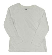 Bílé triko H&M