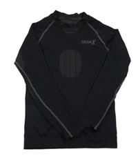 Černo-šedé spodní funkční triko C&A