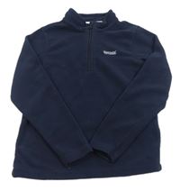 Tmavomodrá fleecová funkčná mikina s logom Regatta