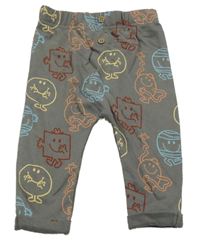 Sivé tepláky s potiskem - Mr.Men