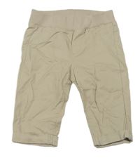 Béžové plátěné chino kalhoty H&M