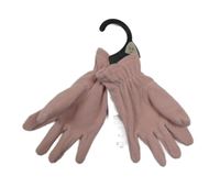 Nové - Růžové fleecové prstové rukavice F&F vel. 7-10 let