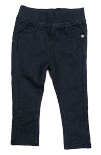 Tmavomodré tregíny riflového vzhledu Vertbaudet