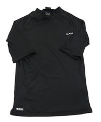 Černé UV tričko s logem OLAIAN