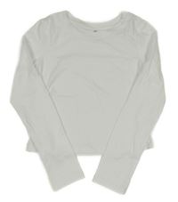 Biele crop tričko H&M