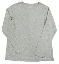 Sivé melírované tričko H&M