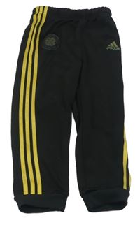 Černé fotbalové tepláky - Celtic Adidas