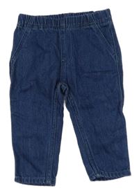 Modré jogger rifle H&M