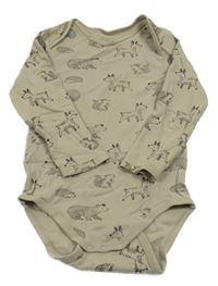 Piesková é body s lesními zvířaty