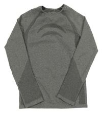 Šedé melírované spodní funkční triko Crane