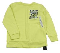 Nové - Limetková mikina s potlačou Dunnes