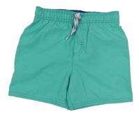 Modrozelené plážové kraťasy George