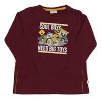 Vínové tričko s nakladačem Salt and Pepper