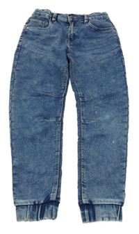 Modré teplákové cuff rifle Destination