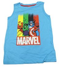 Svetlomodré tielko s Marvel