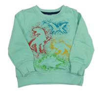 Zelená mikina s dinosaurami Dopodopo