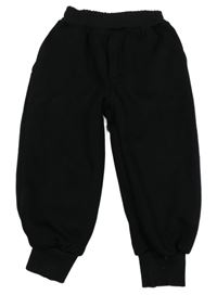 Černé zateplené tepláky 